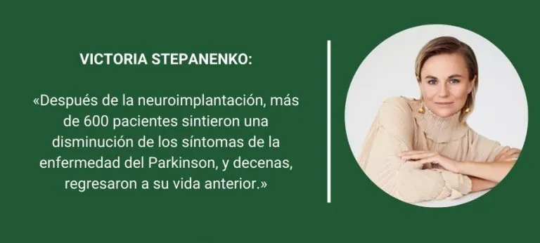 Entrevista Victoria Stepanenko, gerente de Parkinson y Salud